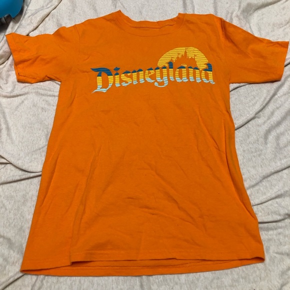 Disney Other - Vibrant Orange Disneyland Shirt